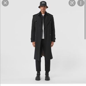 Burberry Vintage Trench Coat Black Classic Heritage